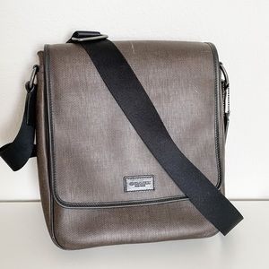 Coach Houston Map Bag